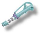 image: DC11 ADJUSTABLE TELESCOPIC WAND - Steel & Aqua